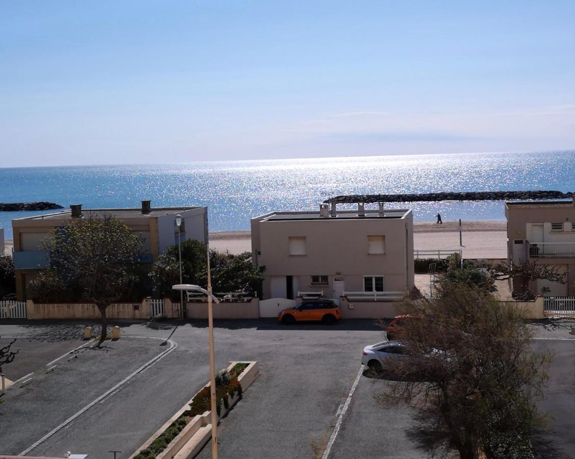 T3 Vue Mer Avec Acces A La Plage, Wifi, Clim - Dansnotreappart-Com - Valras-Plage Exteriör bild