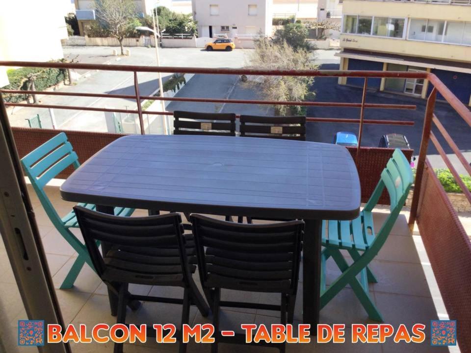 T3 Vue Mer Avec Acces A La Plage, Wifi, Clim - Dansnotreappart-Com - Valras-Plage Exteriör bild