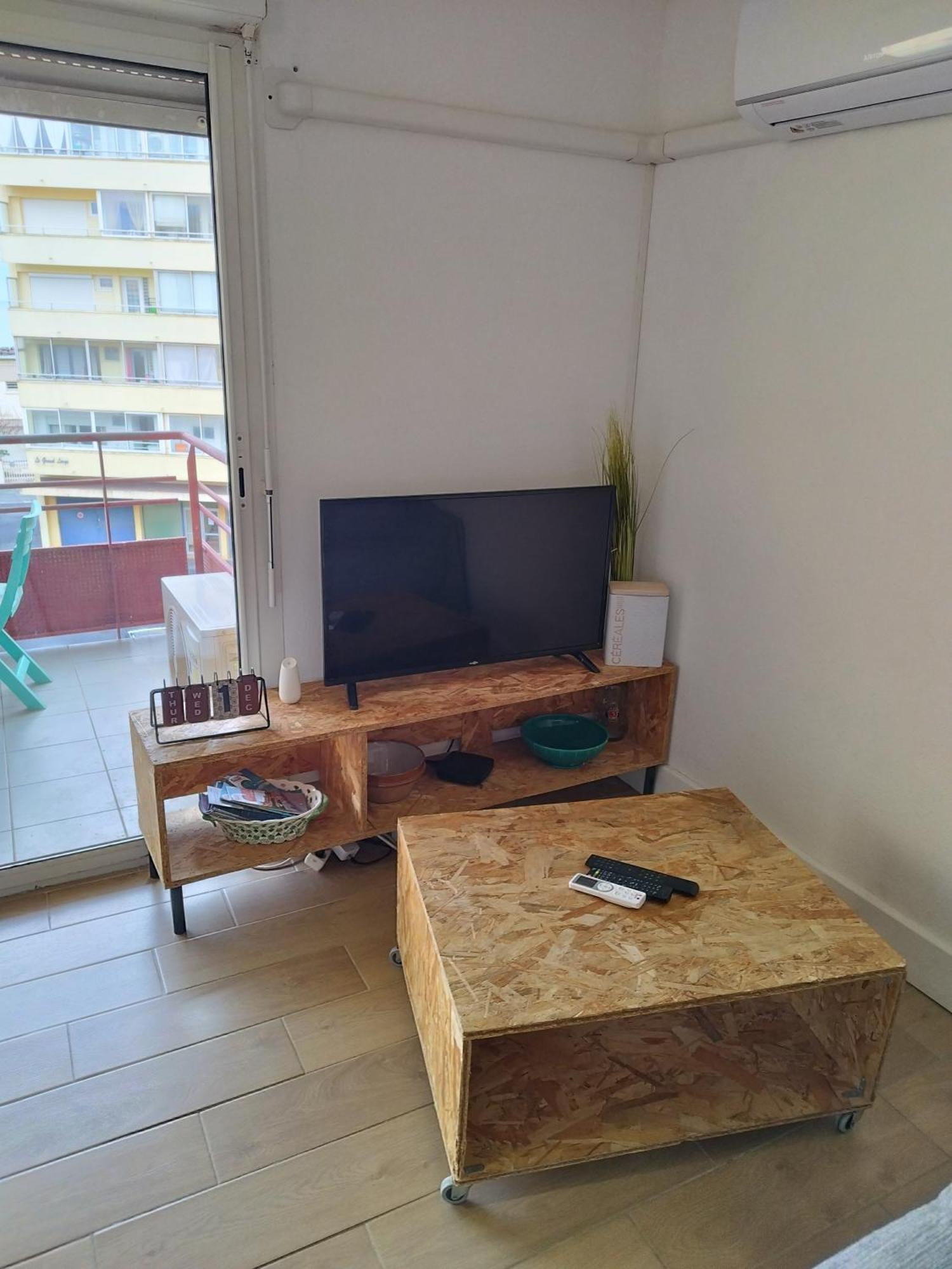T3 Vue Mer Avec Acces A La Plage, Wifi, Clim - Dansnotreappart-Com - Valras-Plage Exteriör bild